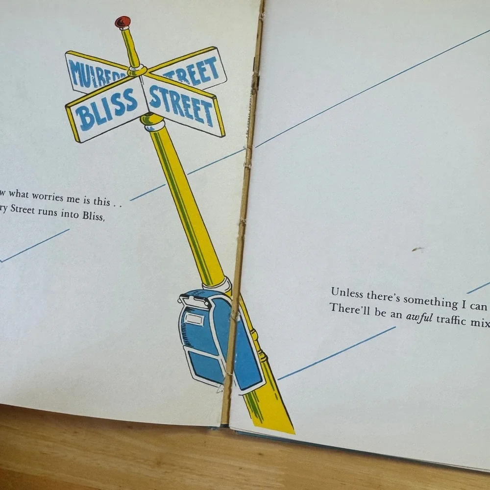 And to Think That I Saw‎ It on Mulberry Street Beginner Books Dr Seuss Vtg 1937